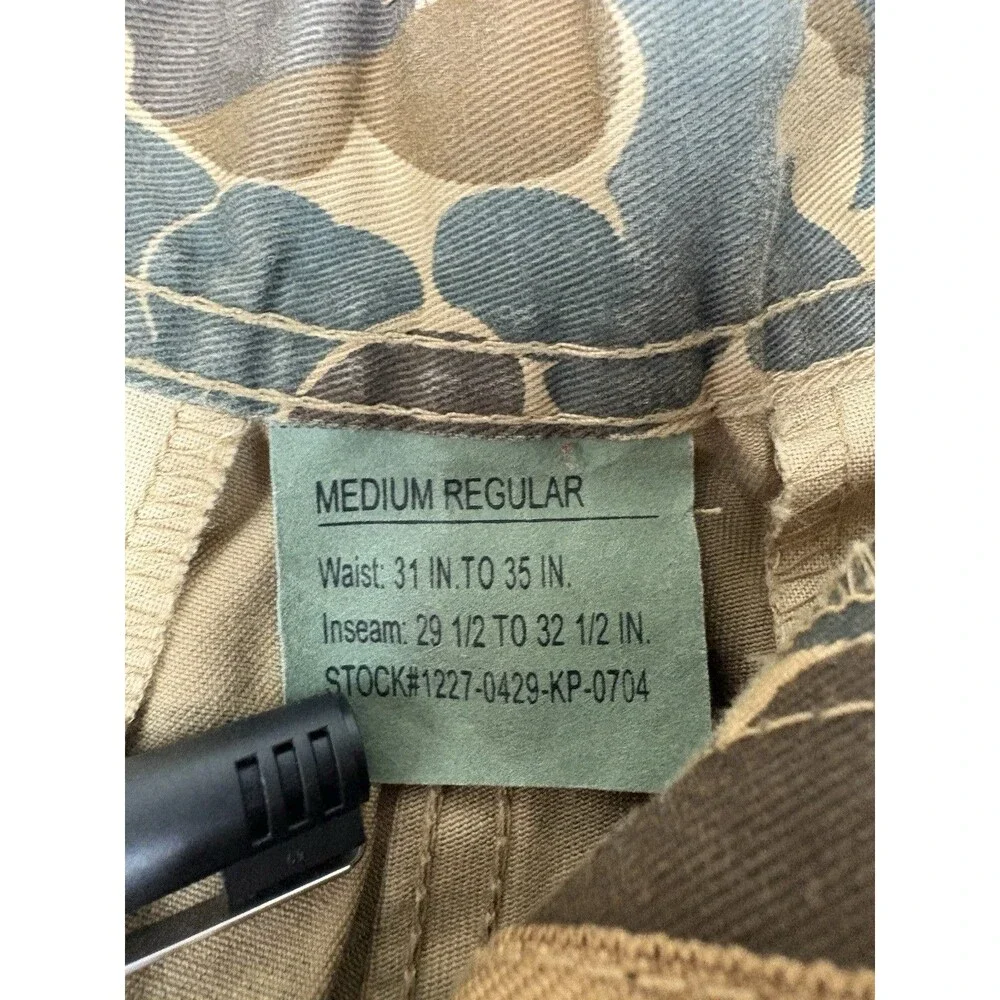 Rothco X Bear Mens Medium 32x31 Archery Fred Camo Tactical BDU Pants Cargo Pants